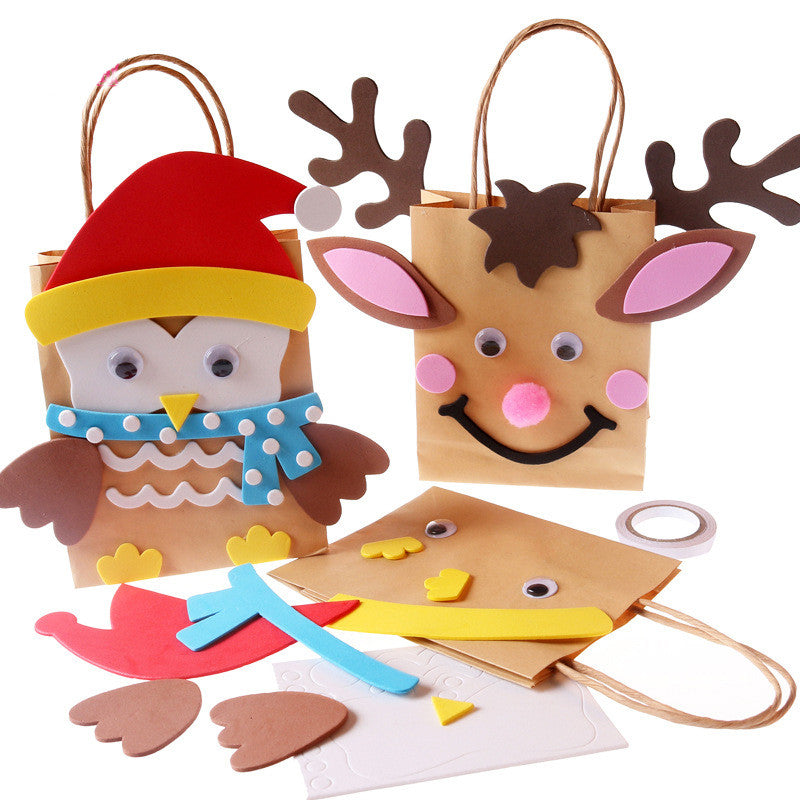 Handcraft Kit Christmas Carrier Bag - Ld Packagingmall