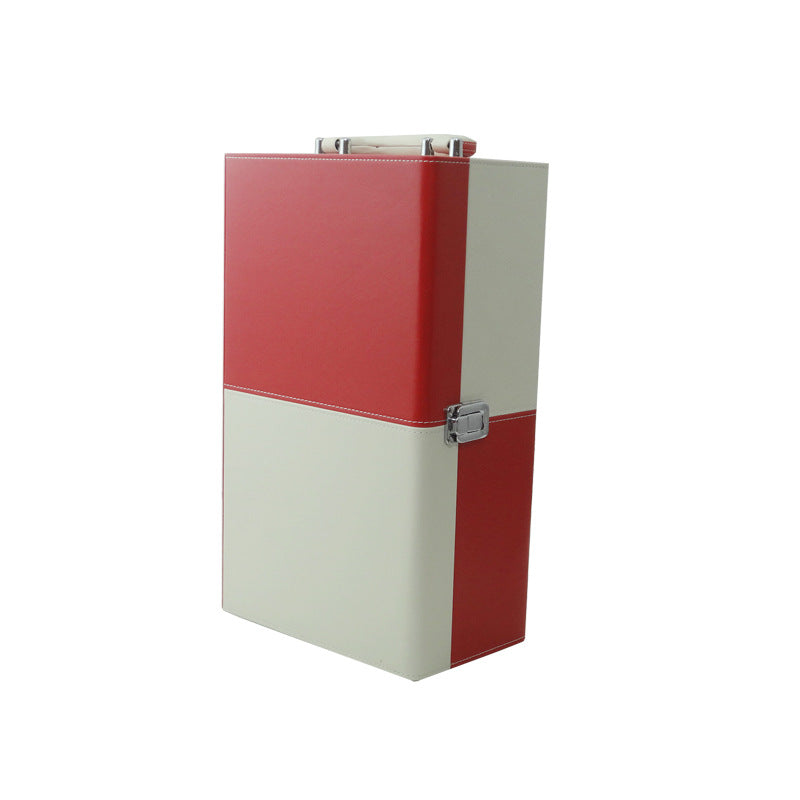 Universal leather wine box - Ld Packagingmall