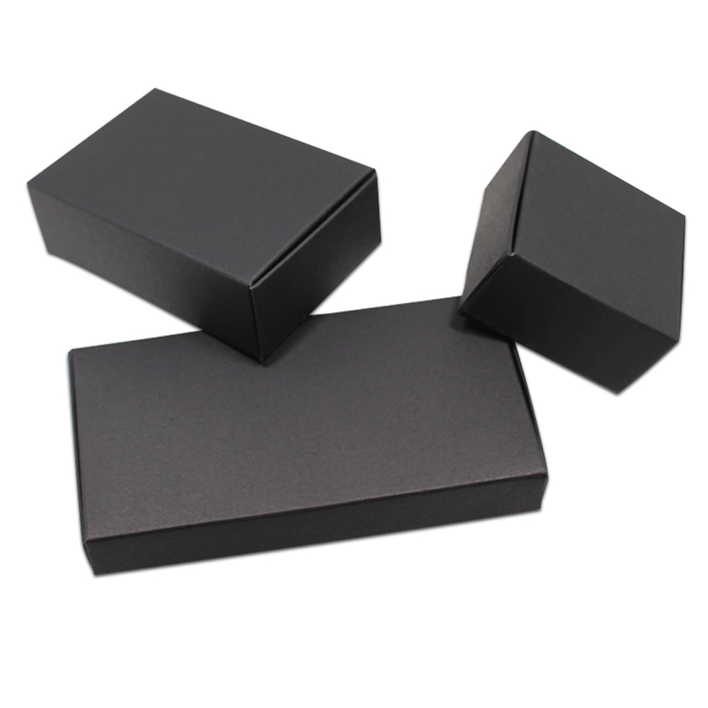 Black Kraft Paper Packaging Box - Ld Packagingmall