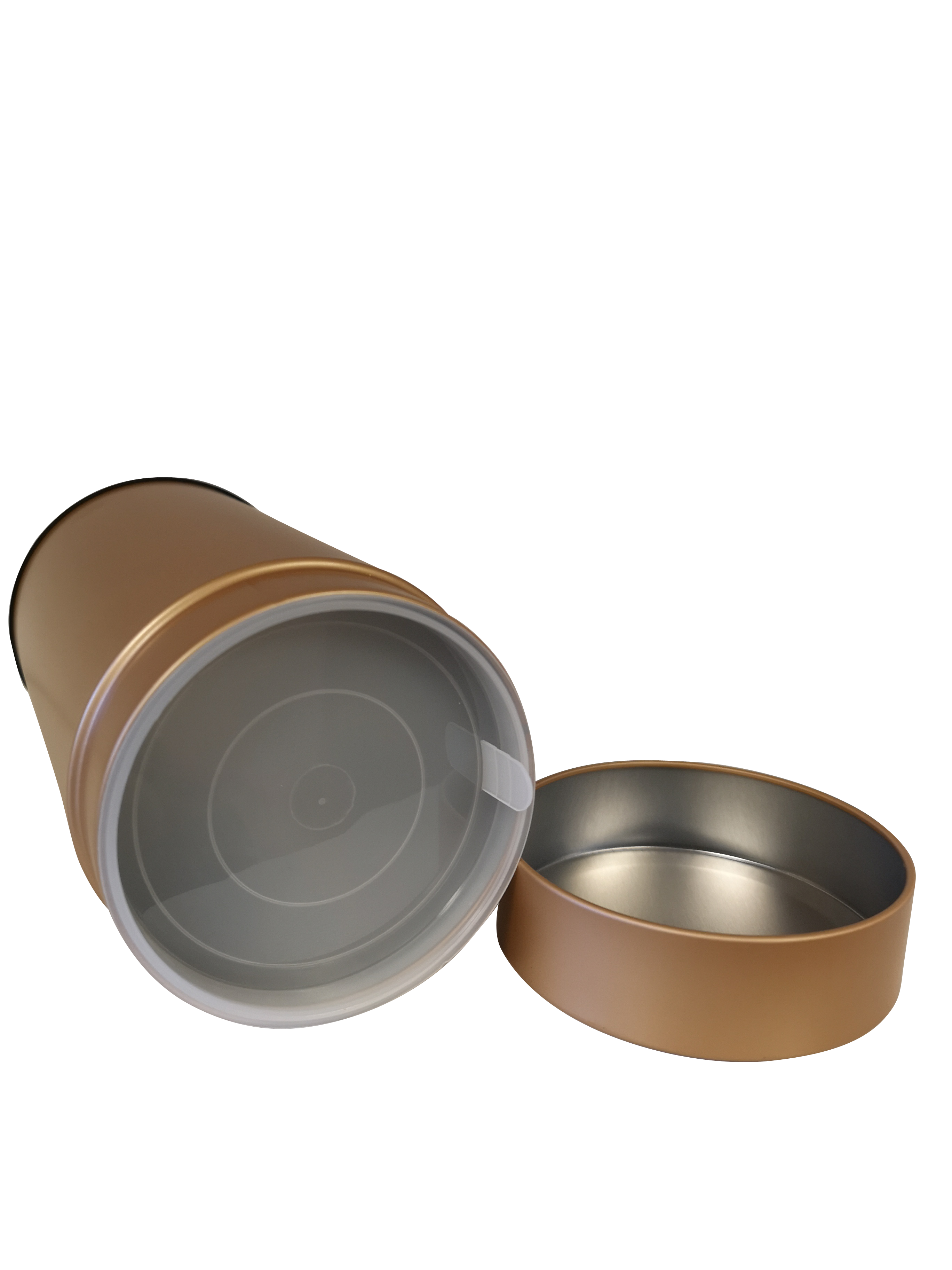 Round Tea & Coffee Tin Box With Slip Lid & Matched Gift Bags